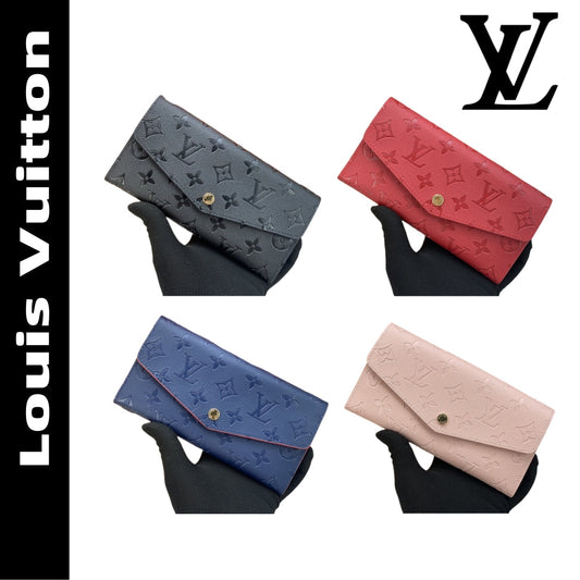 【ルイヴィトン】ダイヤ型押しSarah財布 4色展開 限定販売