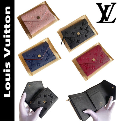 【ルイヴィトン】大人気定番人気ポルトフォイユ三つ折り財布 5色