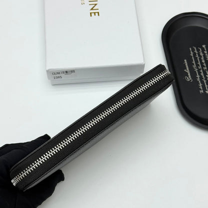 【セリーヌ】新作★ラージ ジップウォレット / グレインドカーフスキン3色