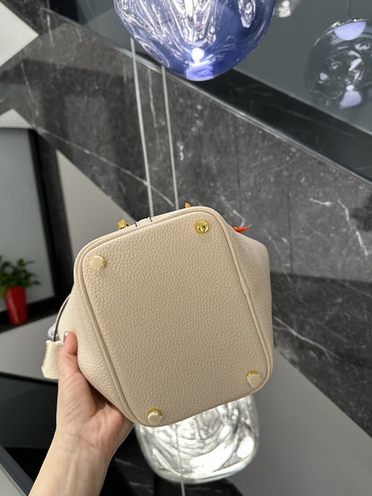 【エルメス】入手困難なピコタンロックPM18＋内袋＋ポニーペンダント＋スカーフ