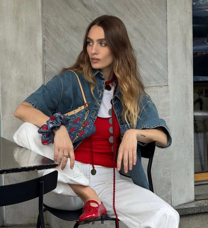 【ルイヴィトン】25SS♪村上隆コラボ♪チェリー ショルダーバッグ